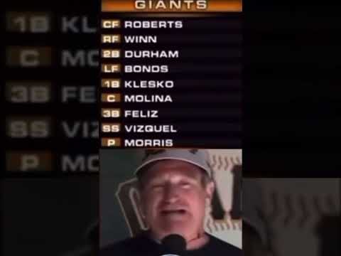 Robin Williams took this '07 Giants game up a notch! 😄