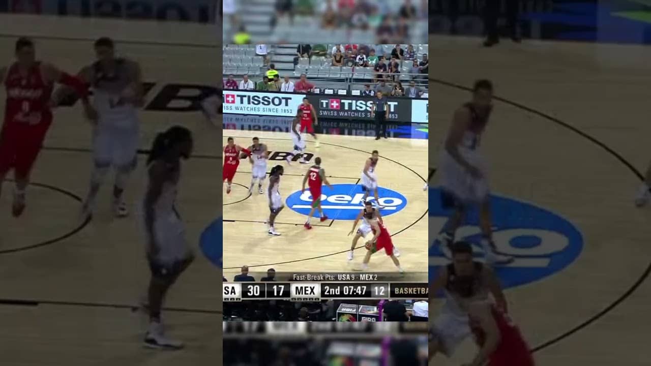 The day Gustavo Ayon put Mexico on his back vs USA 🇲🇽🔥 #FIBAWC