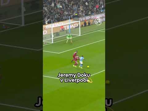 Jeremy Doku was UNSTOPPABLE against Liverpool! 💫