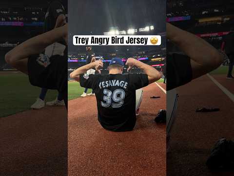 Trey Yesavage Day: The Angry Bird Way 😡😂 #MLB #BlueJays #Toronto