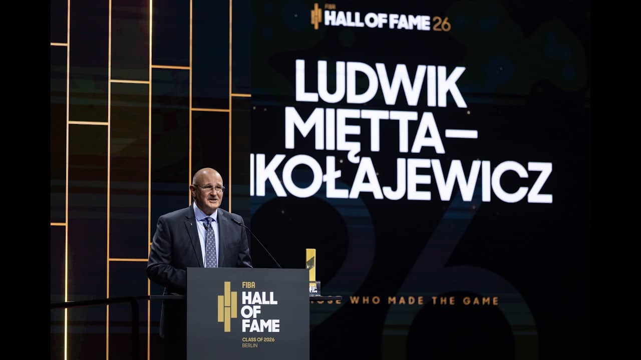 Ludwik Mietta-Mikolajewicz Induction Speech | FIBA Hall of Fame Class of 2026
