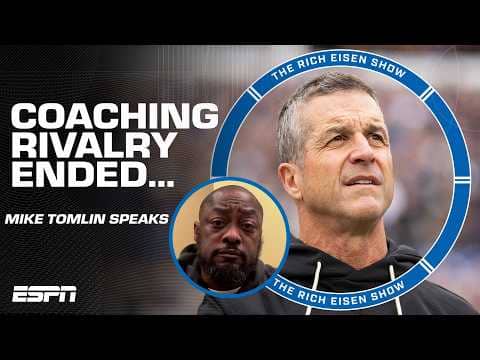 Mike Tomlin reacts to John Harbaugh's firing 🗣️ 'Example of today's culture' | The Rich Eisen Show