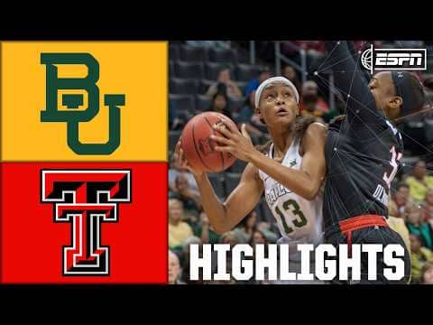 Baylor Bears vs. Texas Tech Lady Raiders | Full Game Highlights | ESPN College Basketball