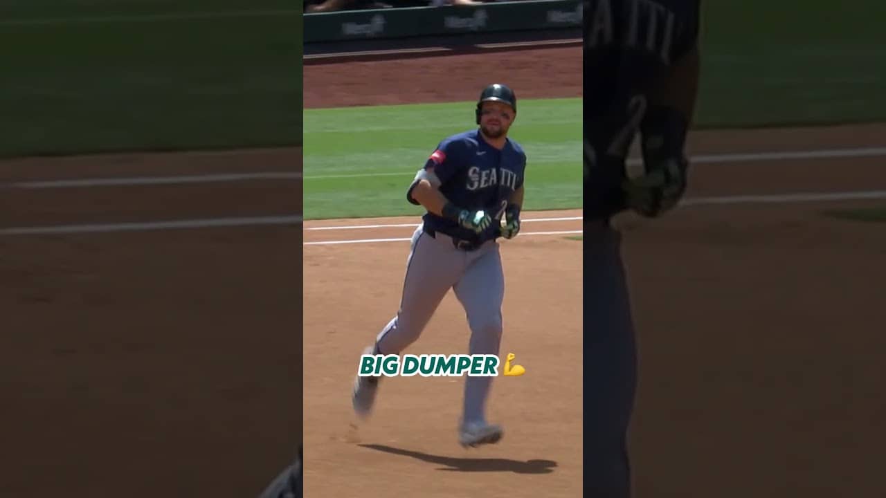 🚨 CAL RALEIGH HOME RUN 🚨 #mlb #baseball #mariners #calraleigh