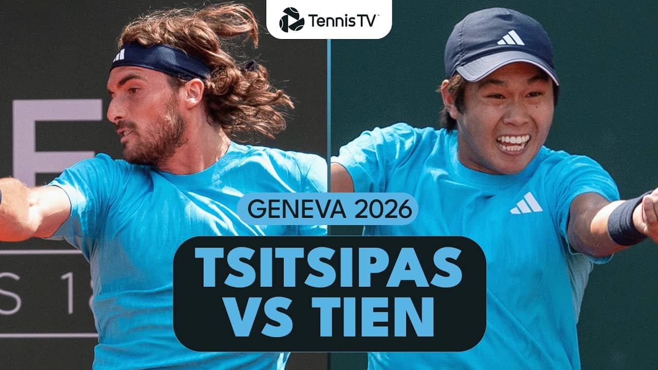 Stefanos Tsitsipas vs Learner Tien High-Quality Hitting | Geneva 2026 Highlights
