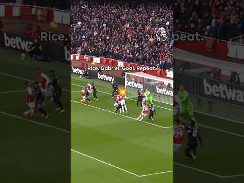 Rice ➡️ Gabriel ➡️ Goal ➡️ Repeat