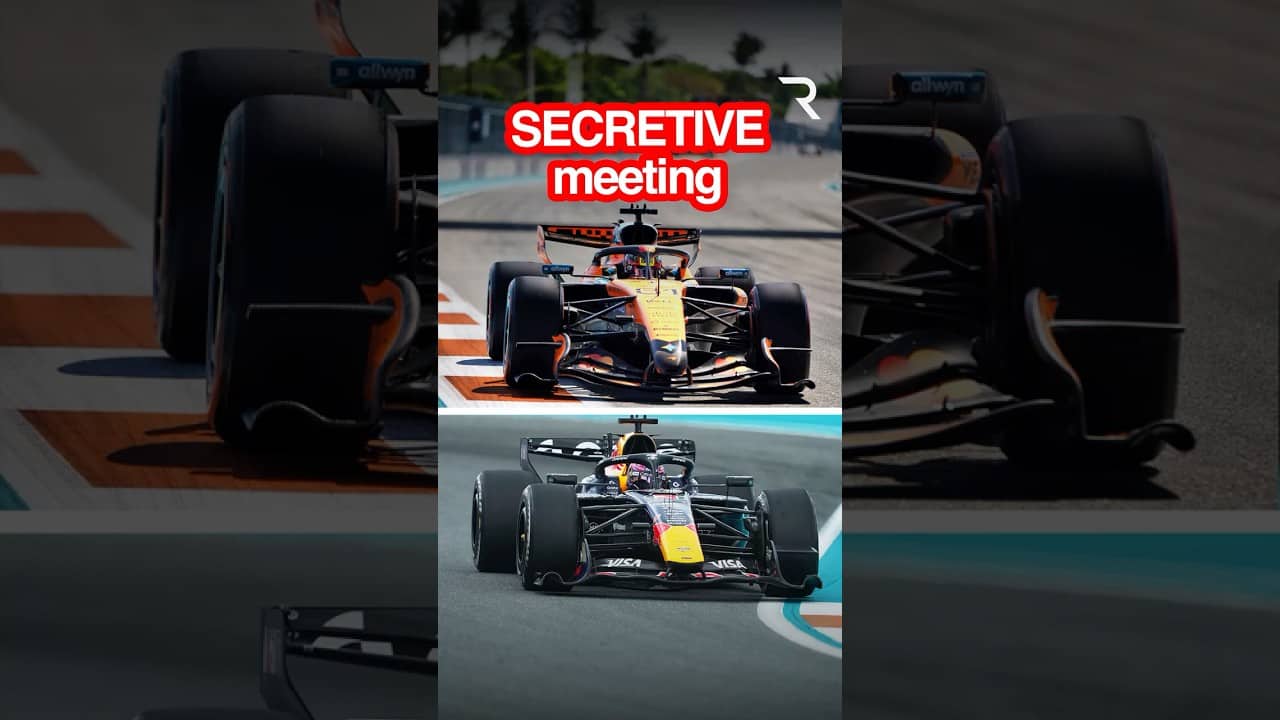 McLaren and Red Bull’s secretive meeting 🤫