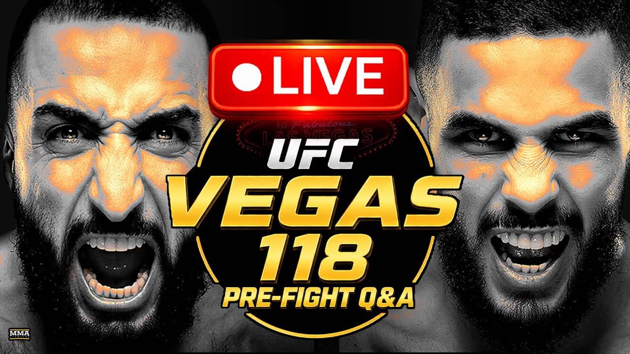 UFC Vegas 118: Muhammad vs. Bonfim LIVE Pre-Fight Show | Fan Q&A | MMA Fighting