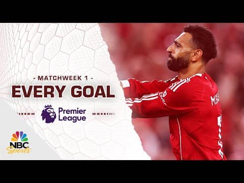 Every Premier League goal from Matchweek 1 (2025-26) | Premier League | NBC Sports