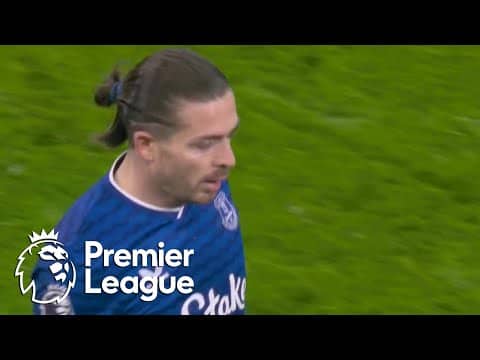 Jack Grealish sent off for second yellow card against Wolves | Premier League | NBC Sports