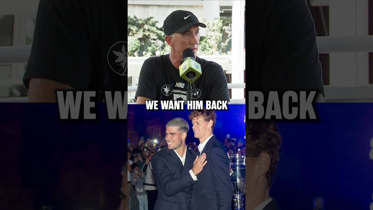 Coach Cahill pulls back the curtain on  the Alcaraz-Sinner dynamic🗣️ #alcaraz #sinner #tennis