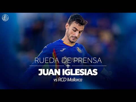 🎙️ Rueda de prensa de Juan Iglesias previa a la jornada 12 de LALIGA