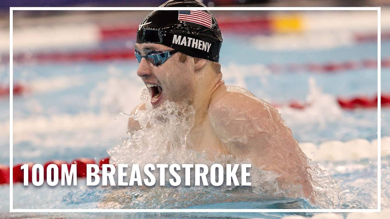 Denis Petrashov and Josh Matheny in Close 100M Breaststroke | 2026 TYR Pro Swim Series Westmont