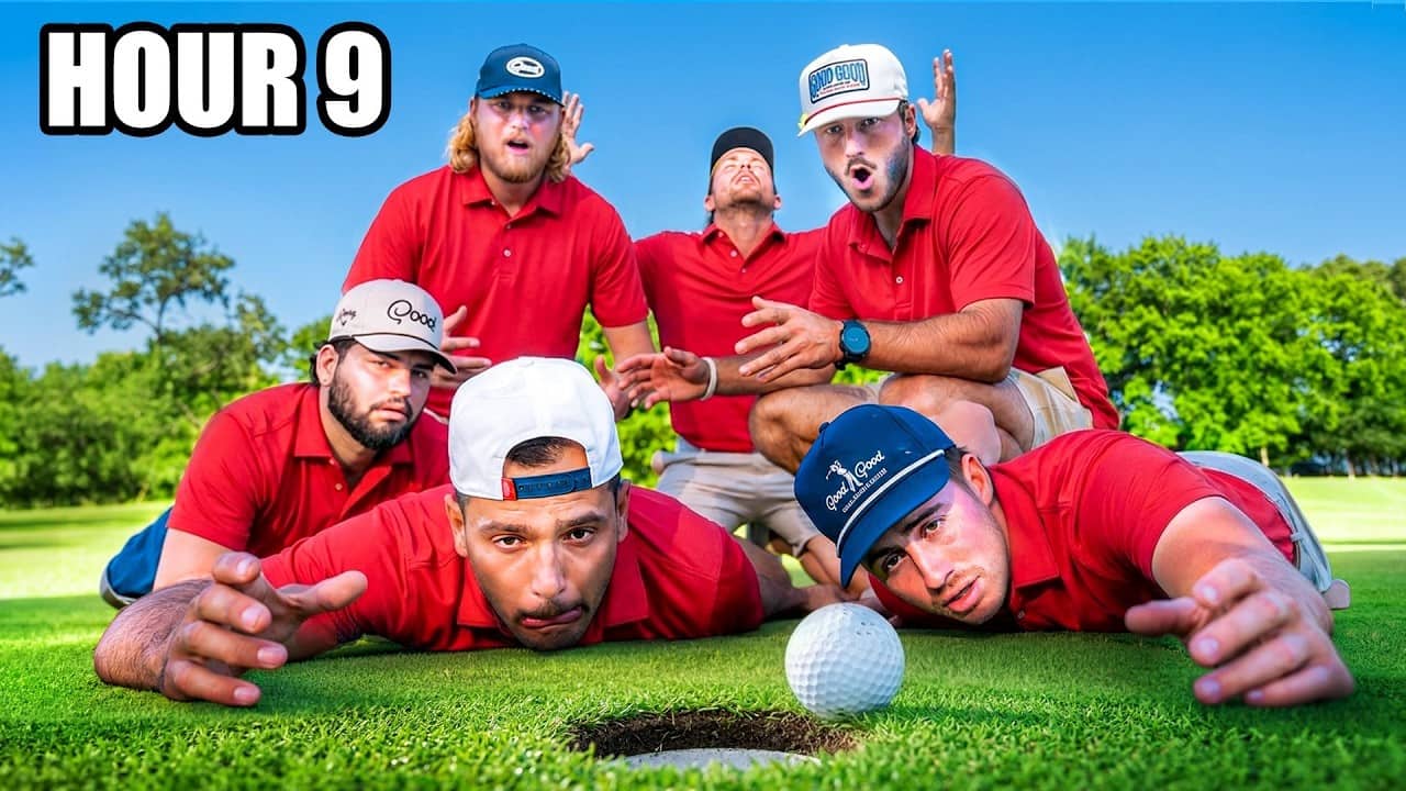 Stuck at Golf Course Until We Hole in One Every Hole