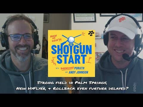 Scottie Scheffler's desert debut, Rollback cowardice, & LIV’s youth movement | The Shotgun Start