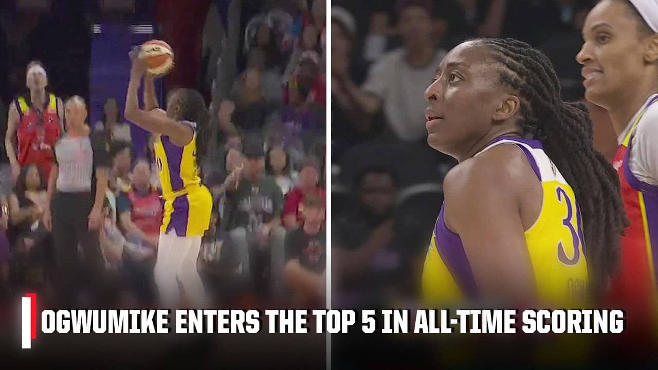 NNEKA OGWUMIKE IS NOW THE 5TH ALL-TIME SCORER IN WNBA HISTORY 🔥 | WNBA on ESPN