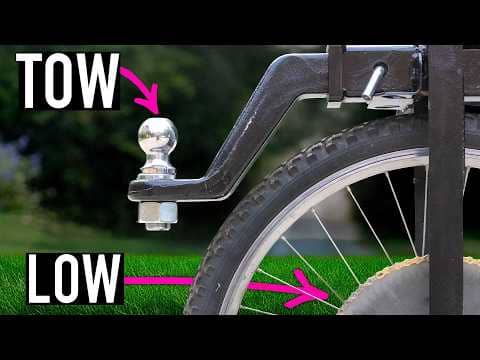 We Towed With a Bicycle To Find The Limit (It's a lot)