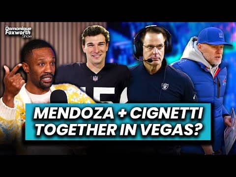 Why Curt Cignetti makes sense for the Raiders + the Bills' next move | The Domonique Foxworth Show