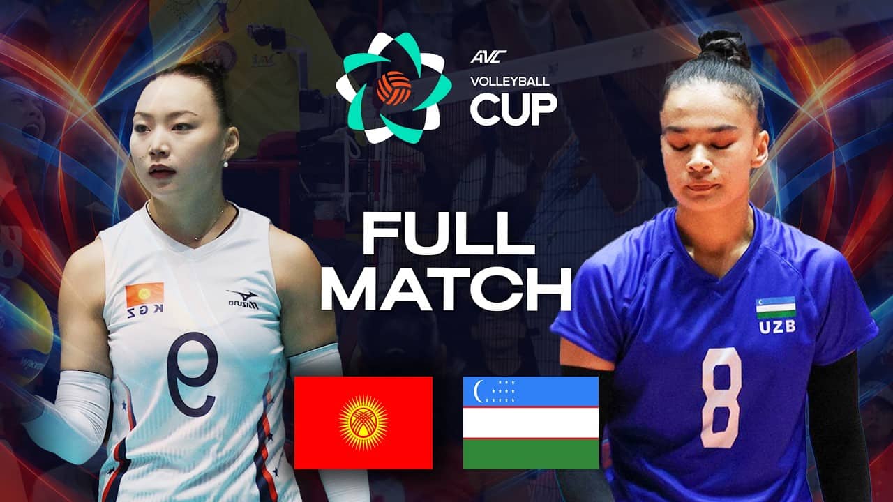 Kyrgyzstan vs. Uzbekistan - Pool Play | AVC Women's Cup 2026
