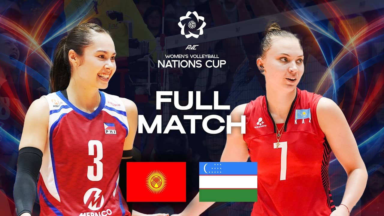 Kyrgyzstan vs. Uzbekistan - Pool Play | AVC Women's Cup 2026