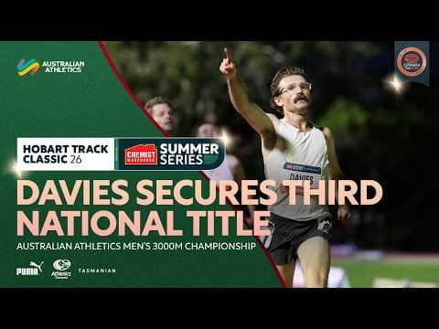 Men's 3000m Final - Australian Championship | 2026 Hobart Track Classic