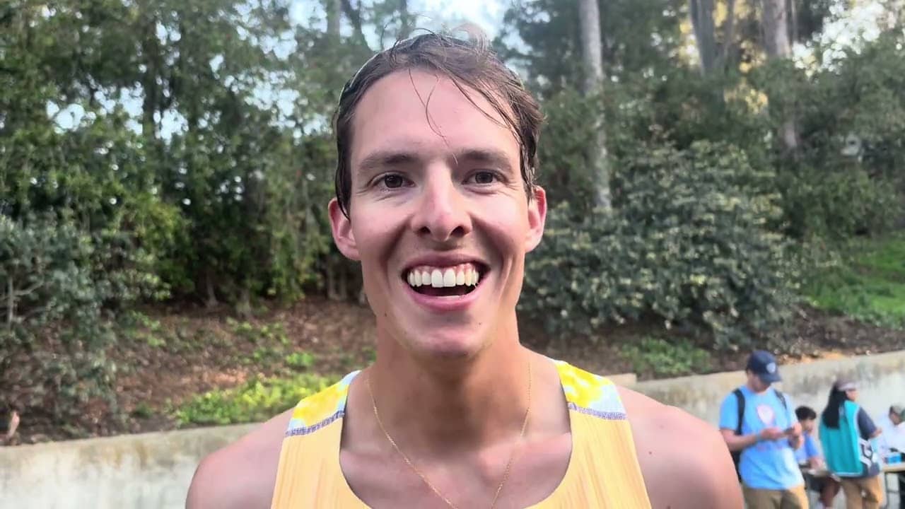 Cooper Teare 3:34.23 1500m at Sound Running LA Track Fest for 5th Place