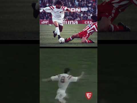 33 años después… sigue siendo mágico 🪄El gol de Maradona con la camiseta sevillista ♥️ #maradona