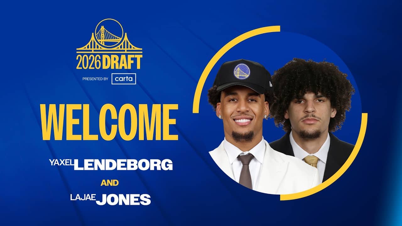 Golden State Warriors Introduce Yaxel Lendeborg & Lajae Jones