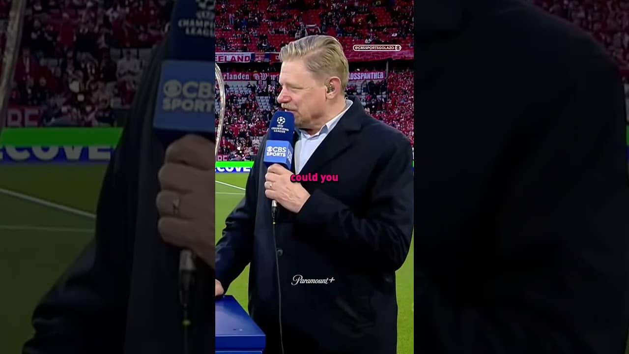 Peter tried to recreate this iconic Anita moment 🤣 #UCLToday #UCL #ChampionsLeague