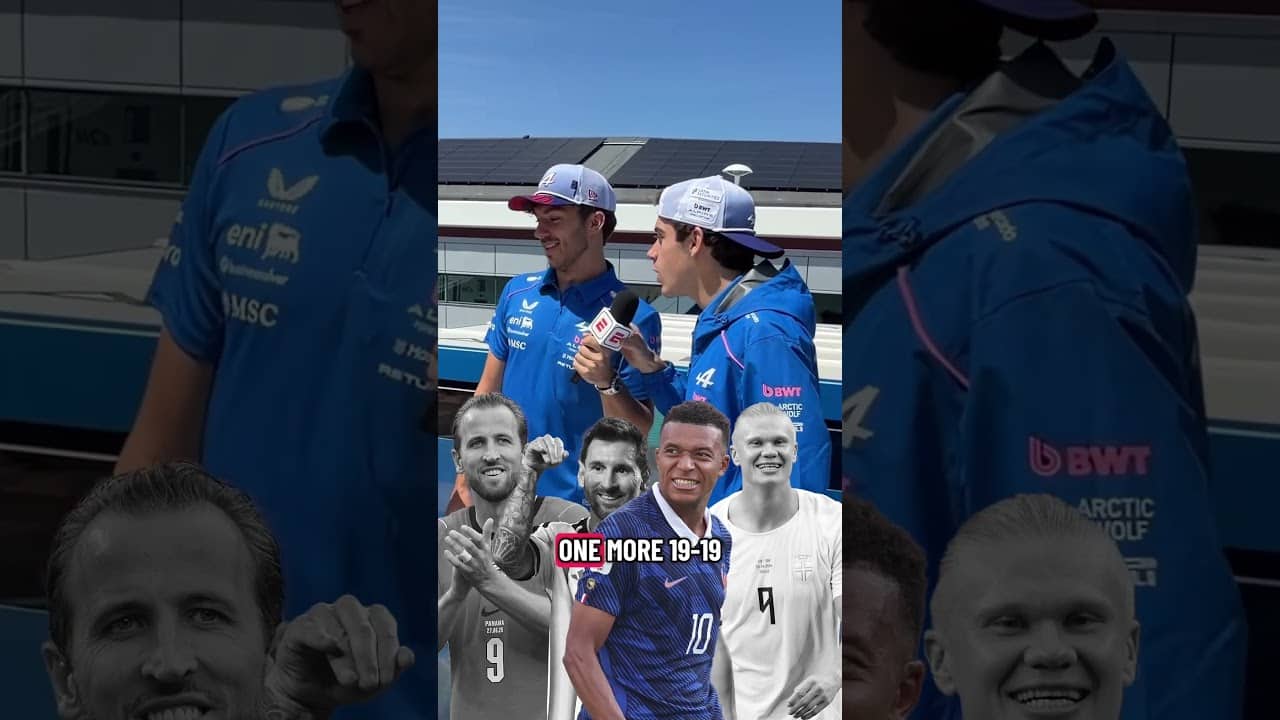 Of course it’s France vs. Argentina with Franco Colapinto and Pierre Gasly 😂
