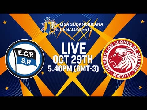 LIVE - Pinheiros v Leones | Liga Sudamericana de Baloncesto FIBA 2025 | Group Phase