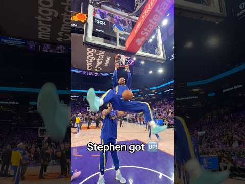 Stephen Got UP For the Slam 💥 | #shorts