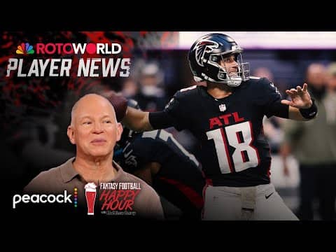 Kirk Cousins starting for Falcons boosts Allgeier stock | Fantasy Football Happy Hour | NFL on NBC