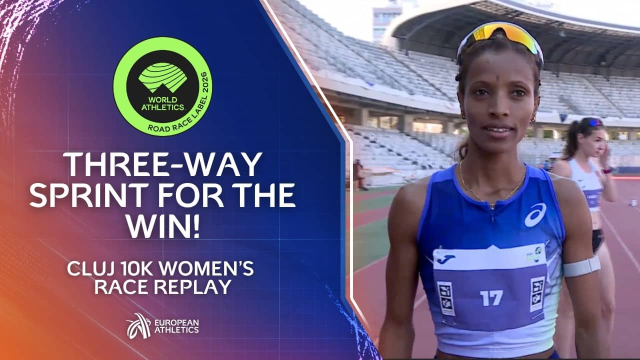 Three-Way SPRINT for Victory in Cluj | tRUNsylvania International 10K Cluj | Women's Race Replay 🇷🇴