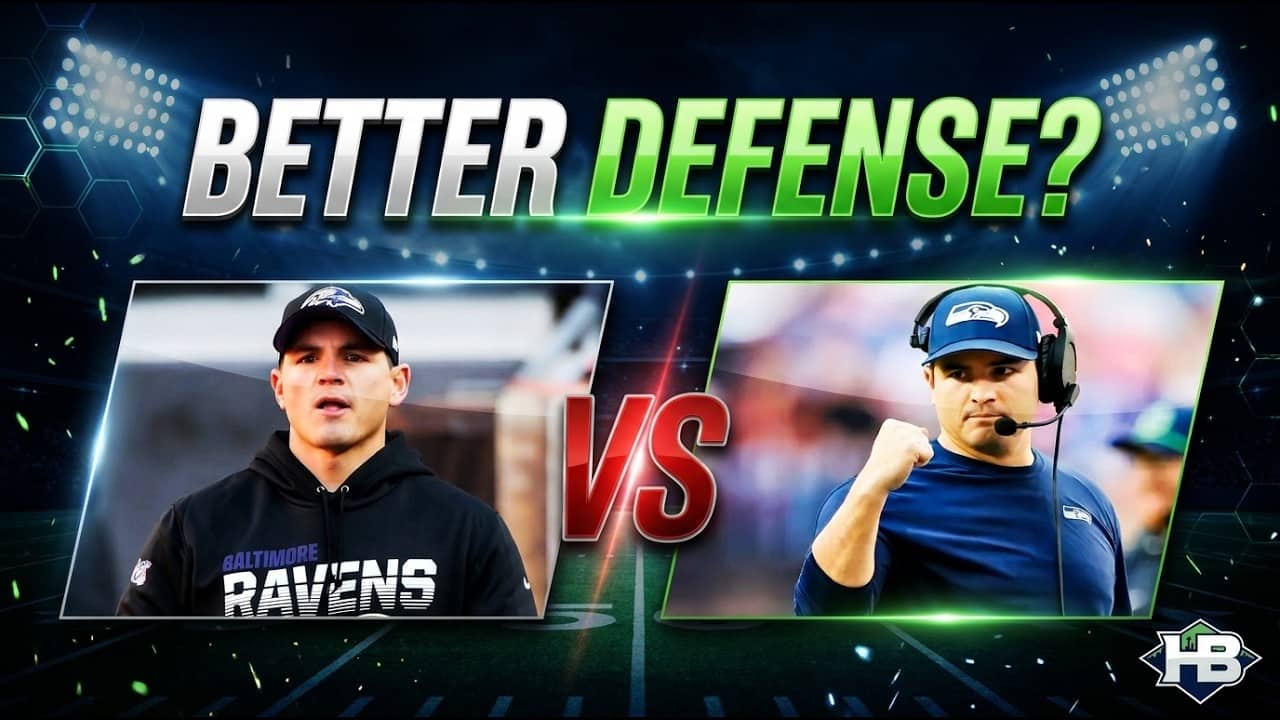 Mike Macdonald's 2025 Seahawks Defense VS 2023 Ravens Defense