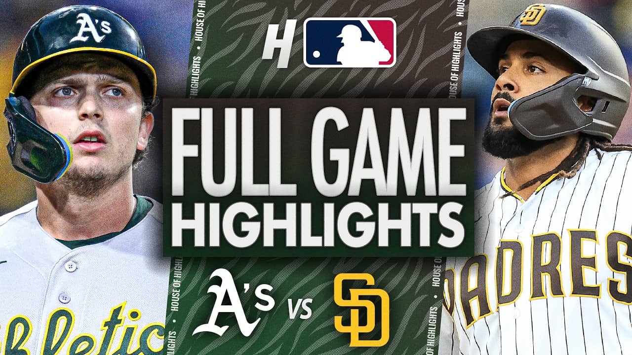 Athletics vs San Diego Padres - FULL GAME HIGHLIGHTS 🔥 May 23, 2026 MLB Season