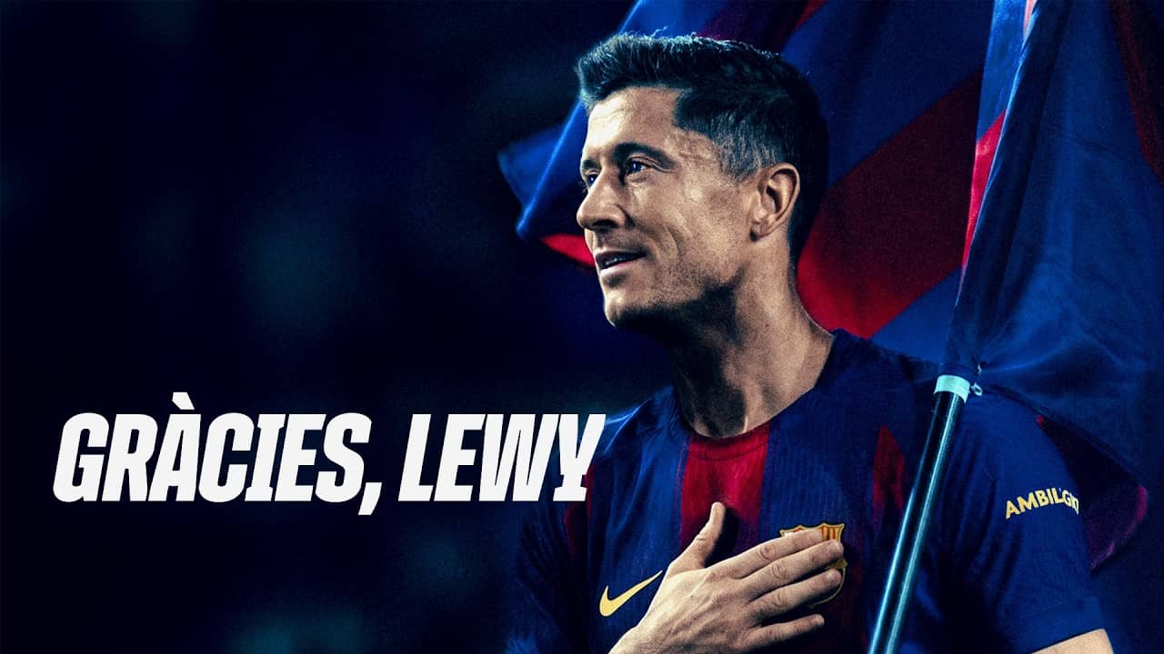 THANK YOU, LEWANDOWSKI 💙❤️ | FC Barcelona