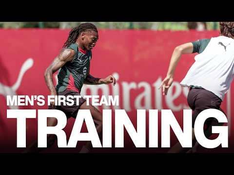 Squadra in campo verso #VeronaMilan | Allenamento