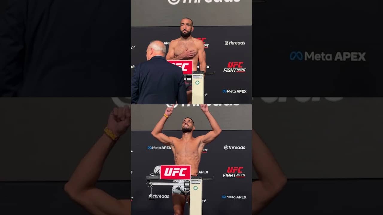 Who y'all got in this one? #ufcvegas118
