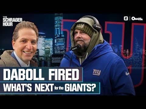 Giants fire Brian Daboll: Jaxson Dart’s development + Head coach search | The Schrager Hour