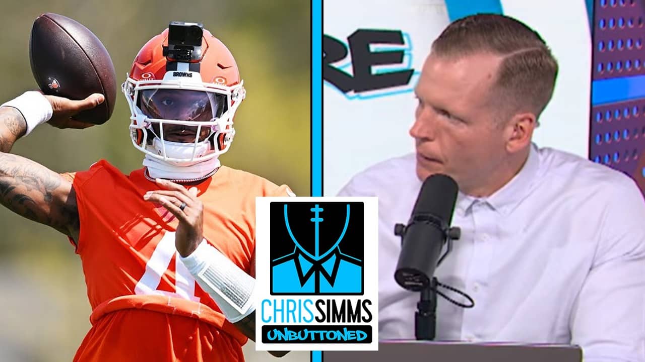 Will Watson or Shedeur win Browns QB competition? | Chris Simms Unbuttoned | NFL on NBC