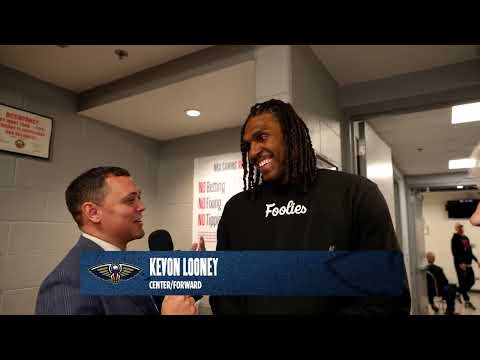 Kevon Looney | Pelicans-Bulls Postgame Interview 12/31/25