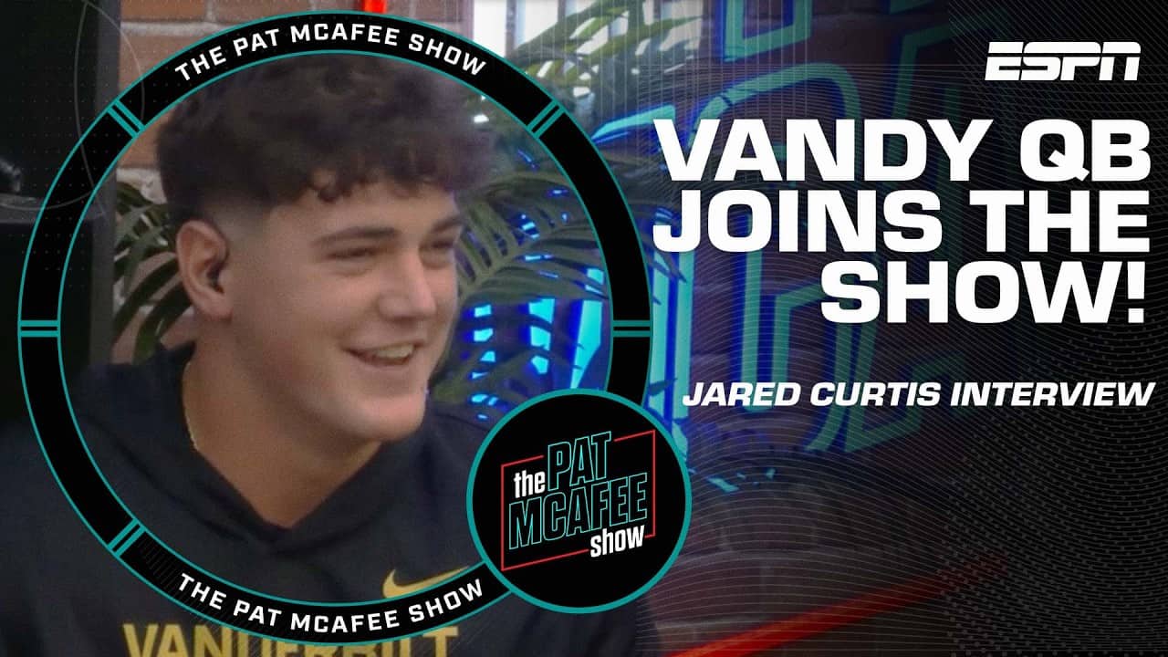 Jared Curtis says there’s ‘no pressure’ of being a hometown player for Vanderbilt | Pat McAfee Show