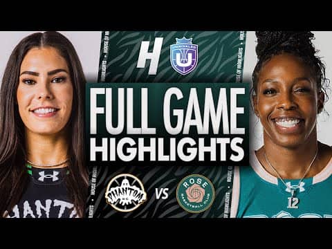 Phantom vs Rose - FULL GAME HIGHLIGHTS | January 25, Unrivaled 2026
