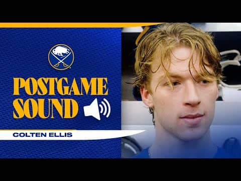 "I Put A Lot Of Work In" | Colten Ellis After 5-1 Win Over Oilers | Buffalo Sabres