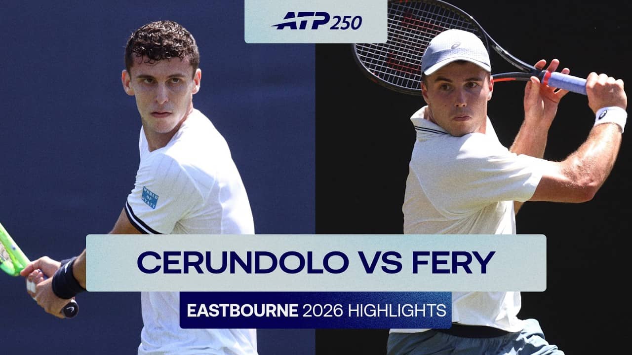 Juan Manuel Cerundolo vs Arthur Fery Highlights | Eastbourne 2026 Round 2