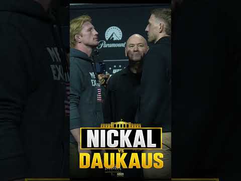Bo Nickal and Kyle Daukaus get face to face ahead of #UFCWhiteHouse | MMA Fighting