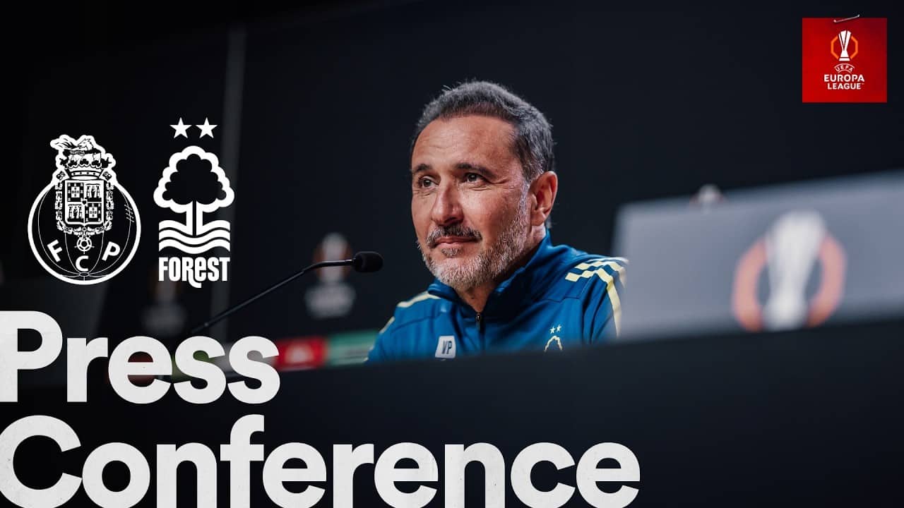 Vítor Pereira & Igor Jesus Press Conference | FC Porto vs Nottingham Forest | UEFA Europa League 🎬