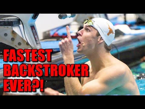 Will Modglin on 20.00/43.26 50/100 Back, Not Training Breaststroke & Giant Leap This Summer