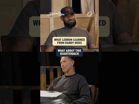 LeBron learned a thing or two from Randy Moss #lebronjames #randymoss #shorts